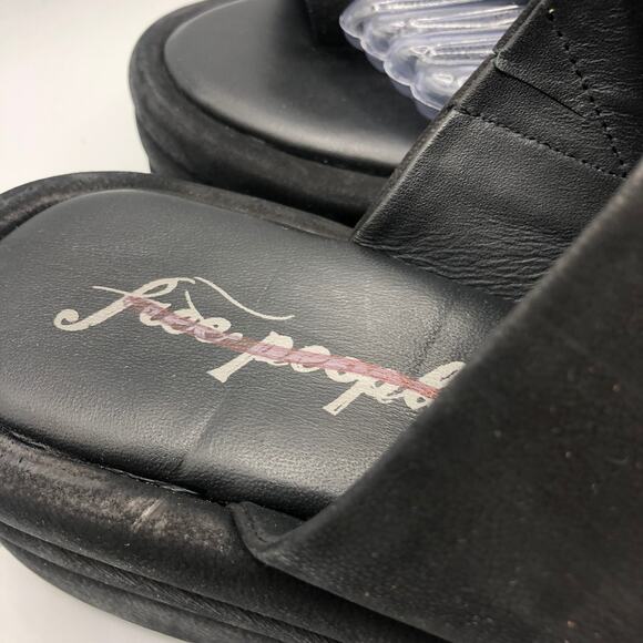 Free People Hayes Flatform Sandals Black Size EU 39 / US 9 - Picture 10 of 11